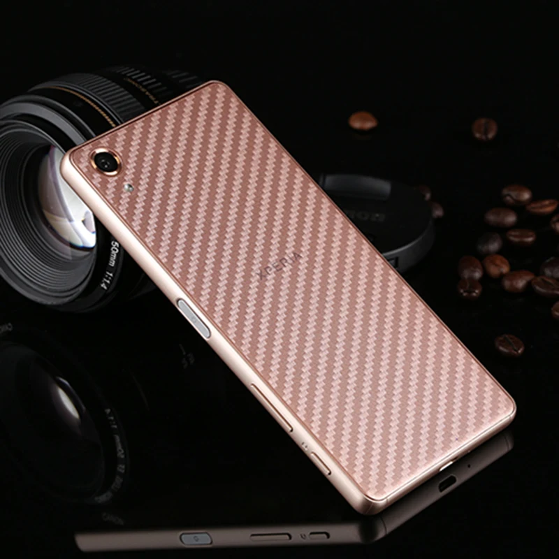 GXE 2 шт. задняя пленка для Xperia XA1 3D прозрачная защитная из углеродного волокна Sony