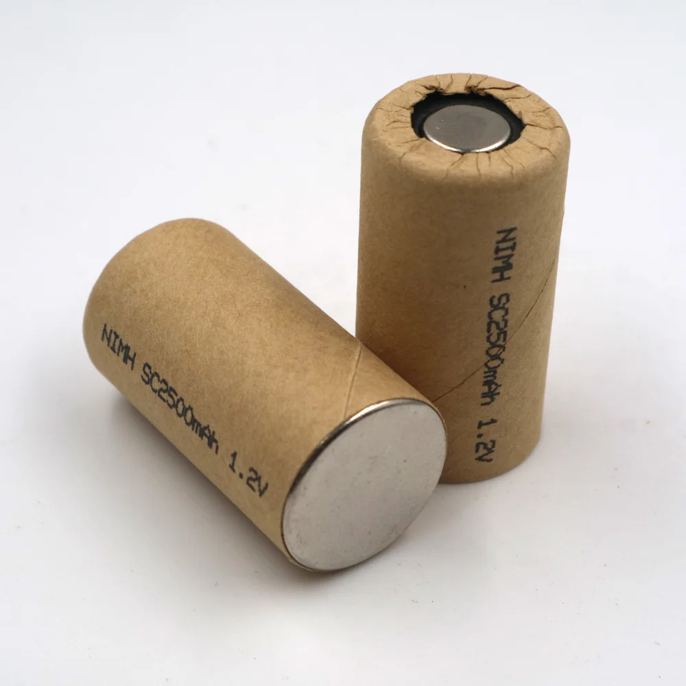 Металл гидридных или никель SC2500mAh 1 шт. металл гидридного sc2.5Ah перезаряжаемый аккумулятор сотового