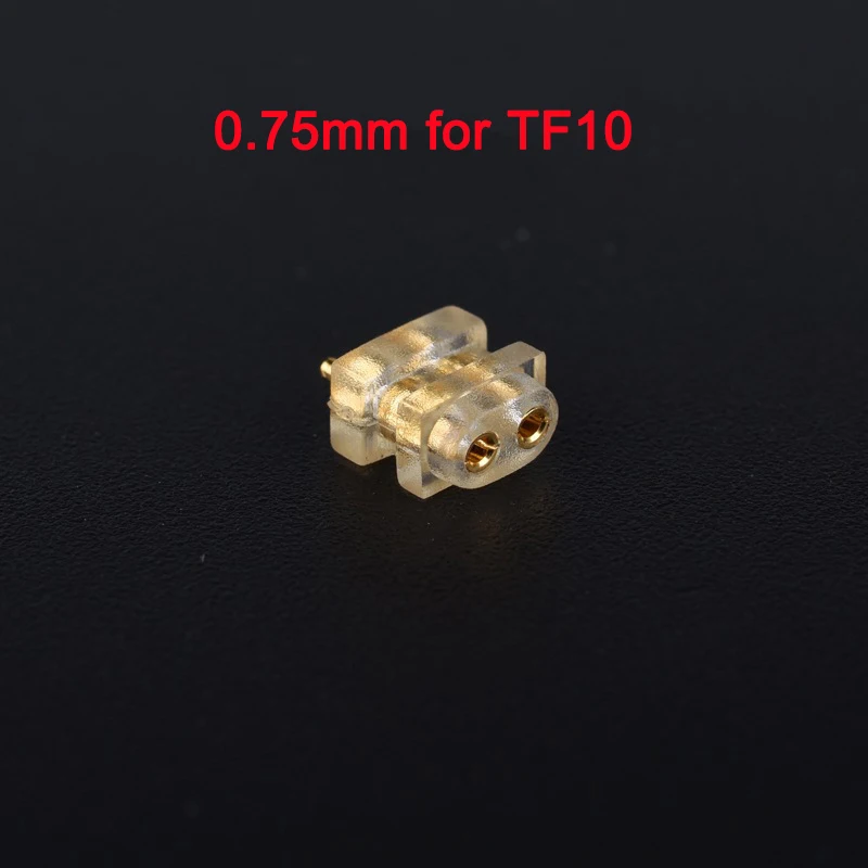 6 шт./лот 0 75 мм Шпилька для наушников DIY UE TF10 TF15 5pro SF3 аксессуары в ухо монитор