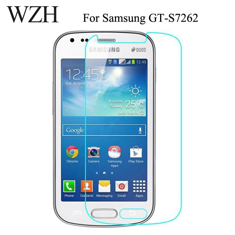 2.5D Закаленное стекло для Samsung GT S7262 S7260 7262 Защитная пленка экрана Galaxy Star Plus Duos Pro|glass