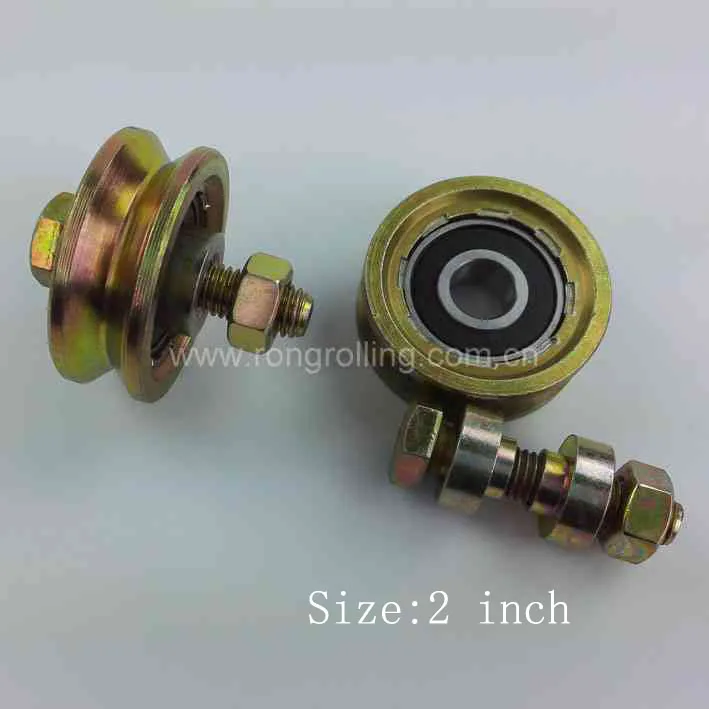 

2 inch sliding pulley groove V with 6201RS Bearing (diameter 48mm,thickness 17mm)