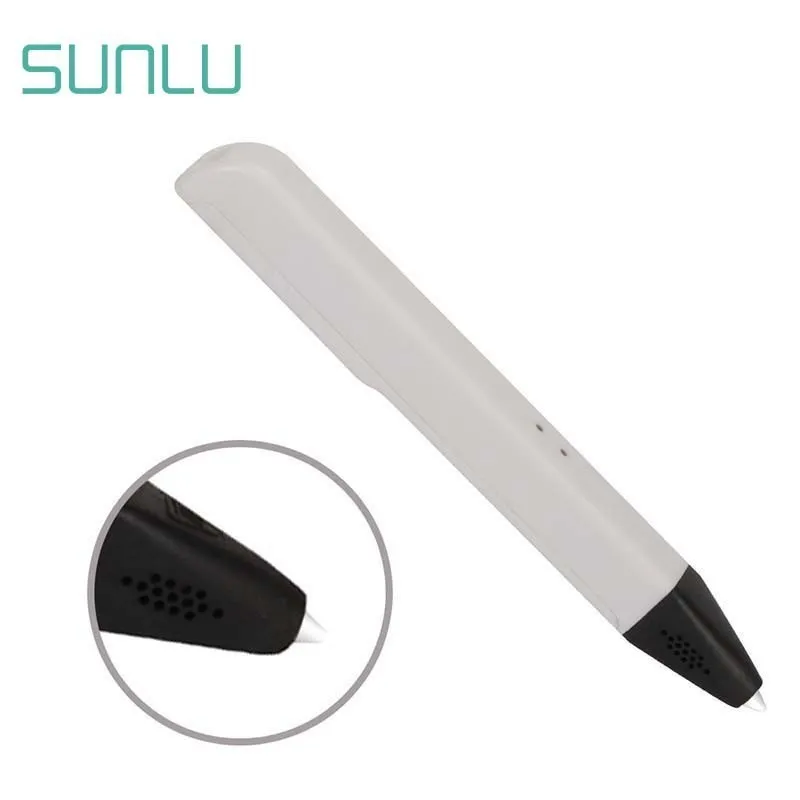 SL-600 3D печать Ручка для детей Scribble Белый Цвет 3D Ручка Поддержка PLA/PCL Fillament как подарок на день рождения Fod дети и взрослые