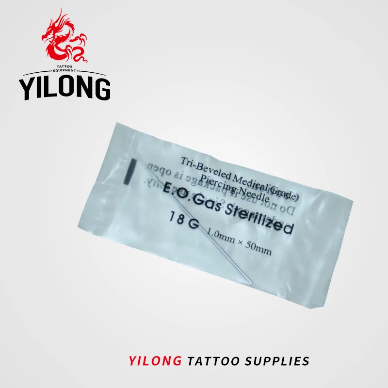YILONG новый модный уникальный стерилизованный татуировки пирсинг катетер