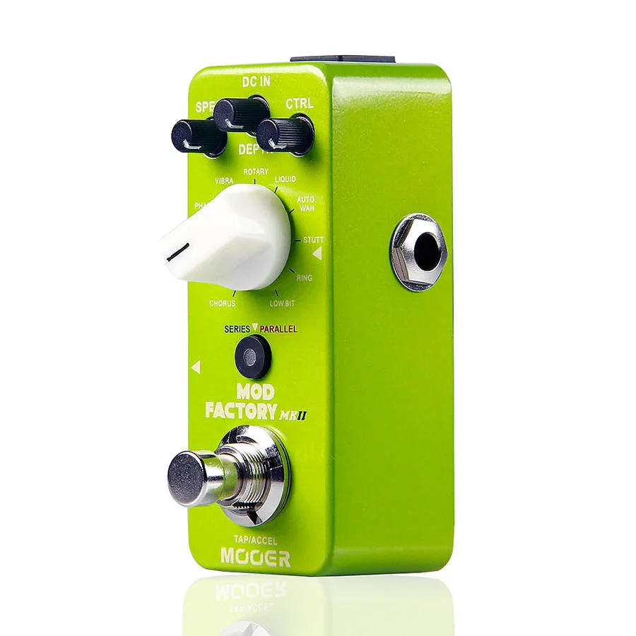 Завод Mooer Mod педаль для гитары с модуляцией собранный 11 видов гитарных эффектов