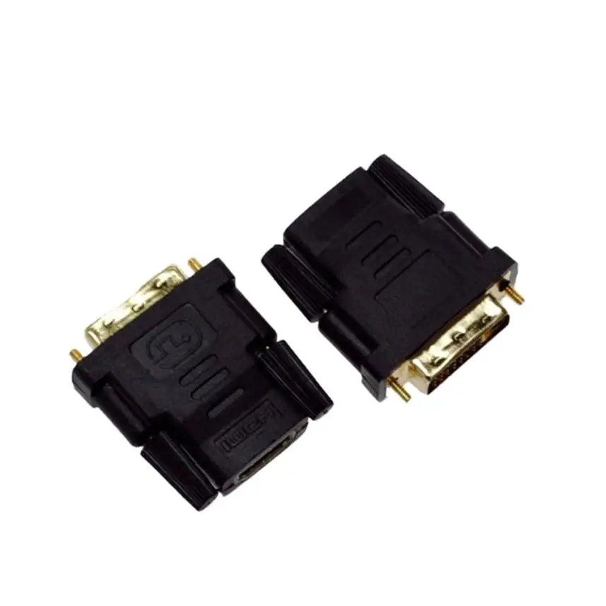 DVI D папа (24 + 1 pin) к HDMI гнезду (19 HD HDTV монитор дисплей адаптер O0411|display adapter|female to female