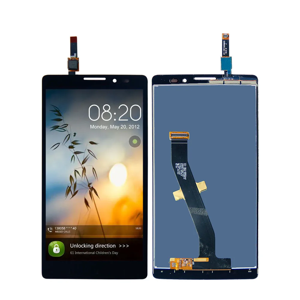 ЖК дисплей 5 дюйма для Lenovo Vibe Z K910 сенсорная панель экран с дигитайзером в сборе