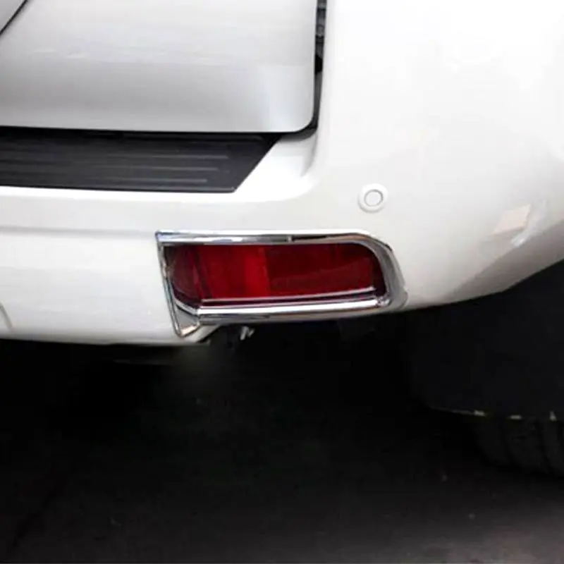 Подходит для Toyota Land Cruiser Prado FJ150 2014 2015 2016 2 шт. Хромированная передняя светильник РА