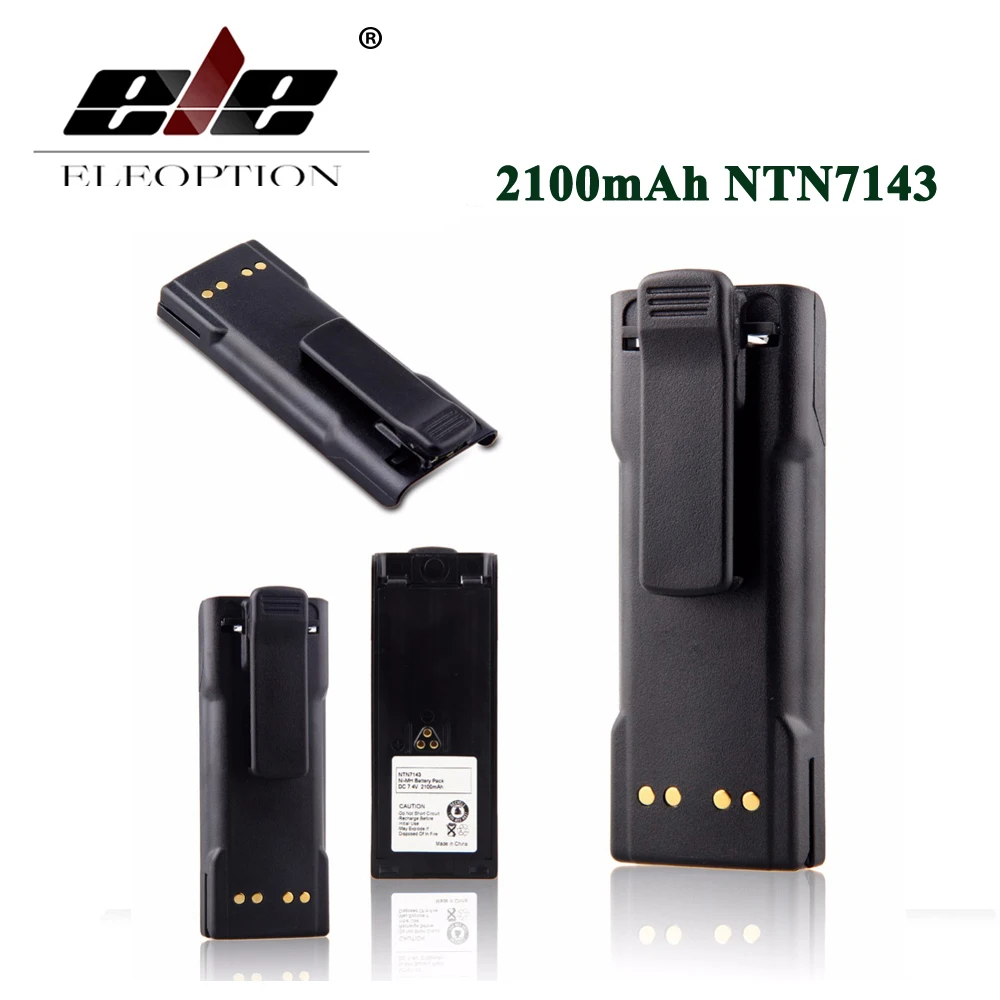 Аккумулятор ELEOPTION высокой мощности для Motorola NTN7143 HT1000 JT1000 GP900 MTS2000 2100 мАч 7 4 В Ni