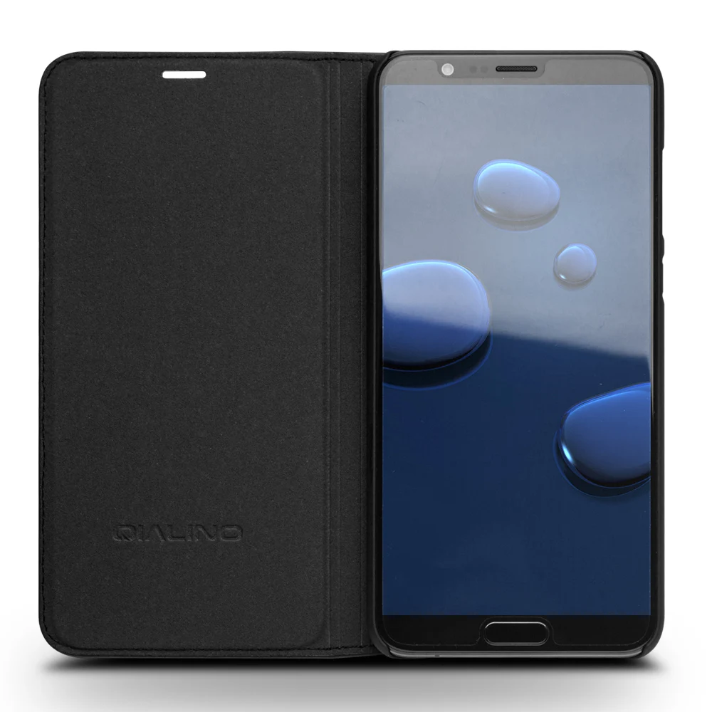 QIALINO роскошные классические основа Para for huawei Honor V10 из натуральной яловой кожи