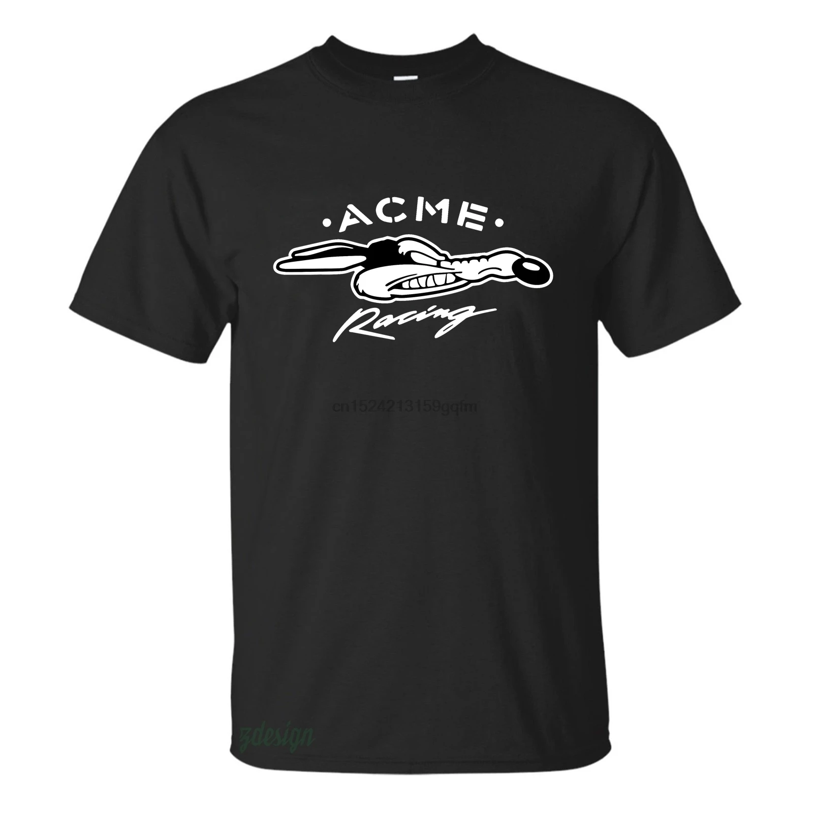 Wile E. Coyote Acme Racing Мужская графическая футболка Повседневная летняя модная топы с