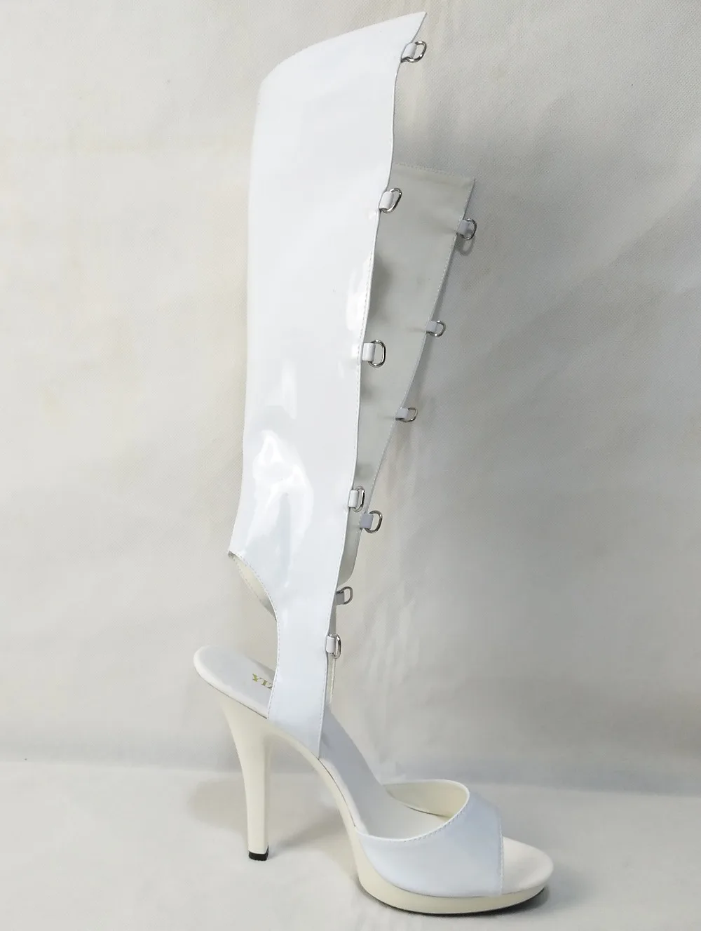 Обувь для сцены обувь на высоком каблуке 15 см пикантные ботинки с открытым носком