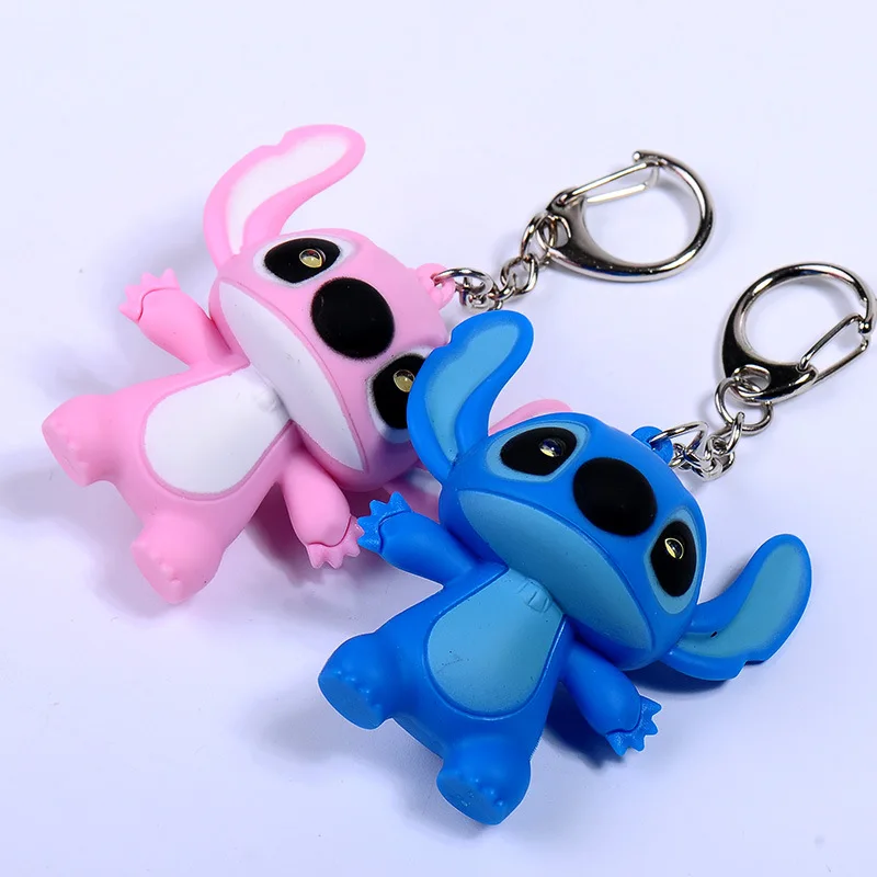 Lilo & Stitch мини стежка светодиодный свет можно сказать я люблю вас сумка для ключей
