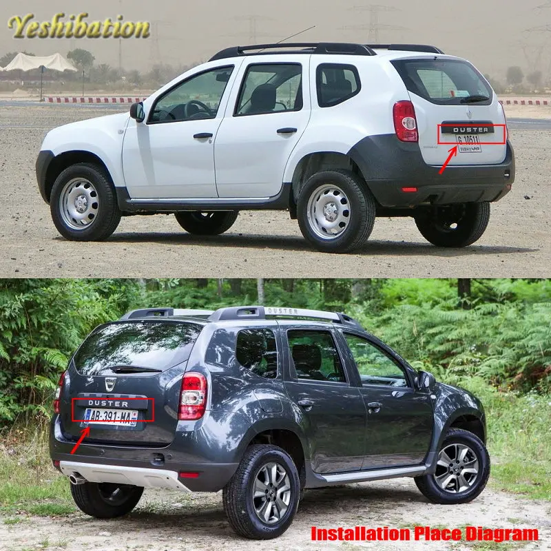 Камера заднего вида для Renault Duster Dacia Duster Автомобильная камера заднего вида для парковки HD ночного видения