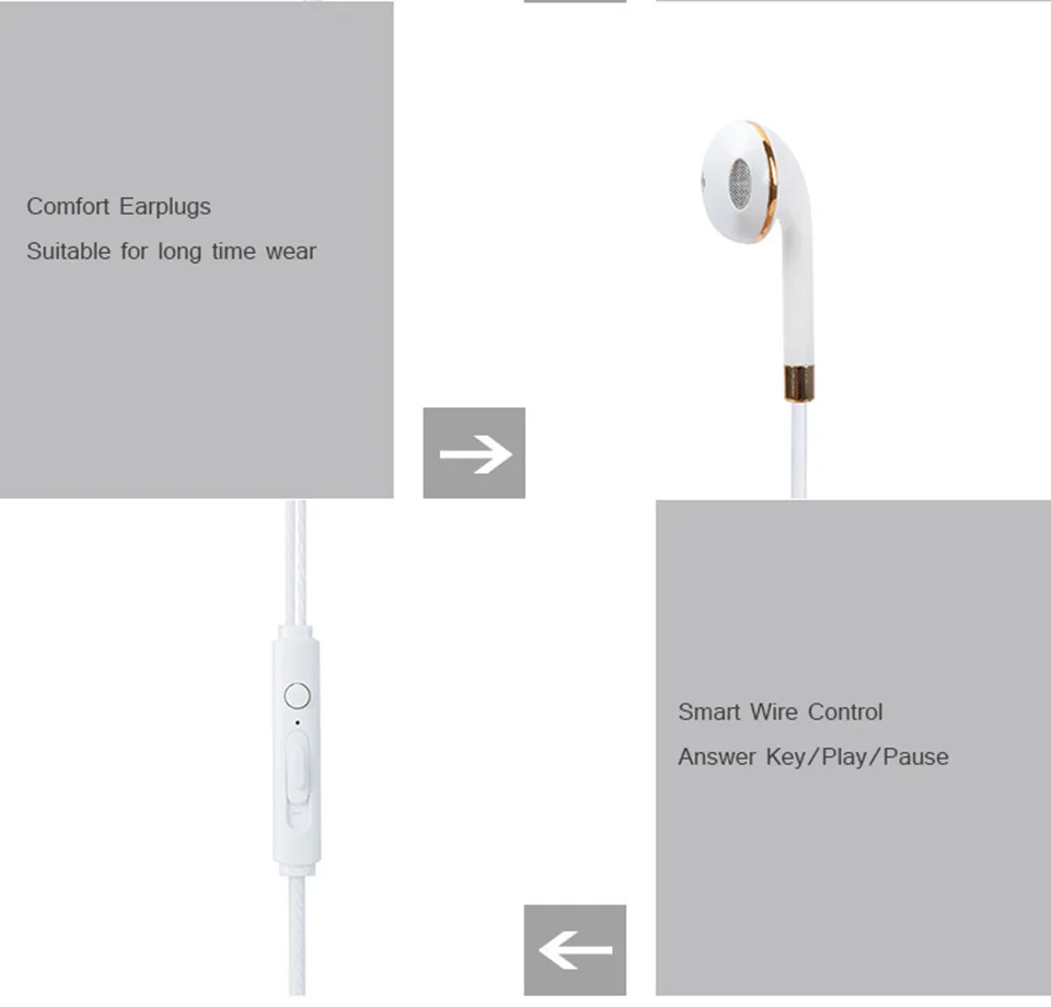 New Super Bass earbuds headset Stereo Sport Earphones earpiece wired in-ear Earphone for iphone xiaomi Samsung