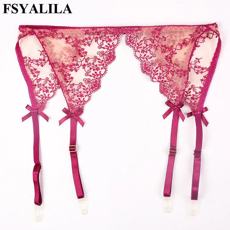 Женский эротический комплект нижнего белья с открытой чашкой кружевной