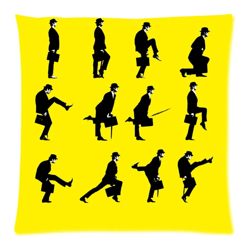 45X45cm Monty Python Подушка Чехол автомобиля диван поясничная подушка крышка обычная из