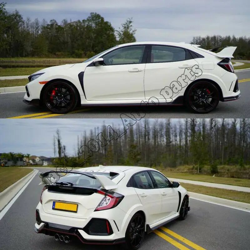 Для Honda Civic Type R хэтчбек 2016 2017 2018 2019 спойлер на задний багажник крыло|Спойлеры и