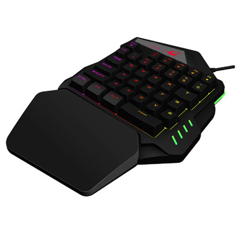 Механическая сенсорная игровая клавиатура Одиночный Пистолет Бог трон левая