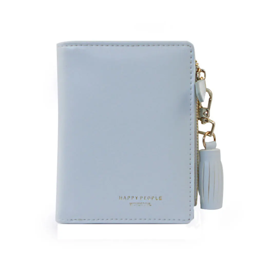 Leather Bifold Tassel Wallet Women Coin Purse Card Holder Clutch Porte Monnaie Femme Famous Brand New Arrival | Багаж и сумки
