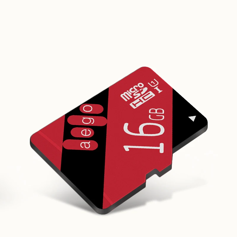 Карта флэш памяти AEGO Trans карта micro SD класса 10 16 ГБ с адаптером для карт (U1) / UHS I
