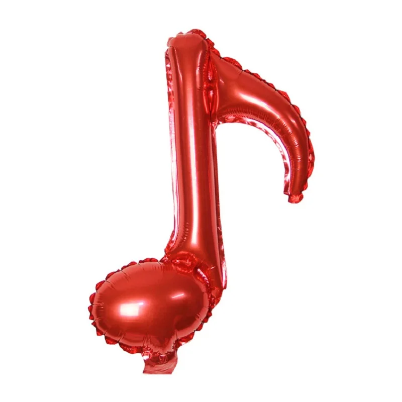 Музыкальная нота шар для нот Примечание металлический цветной воздушный из