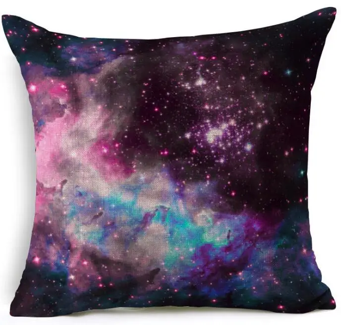 Наволочка с принтом звезды хлопковый льняной чехол украшение для дома