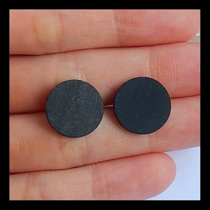 

Natural Obsidian And M.O.P Intarsia ,For Cuffinks ,For Earrings, 14x2mm,1.5g