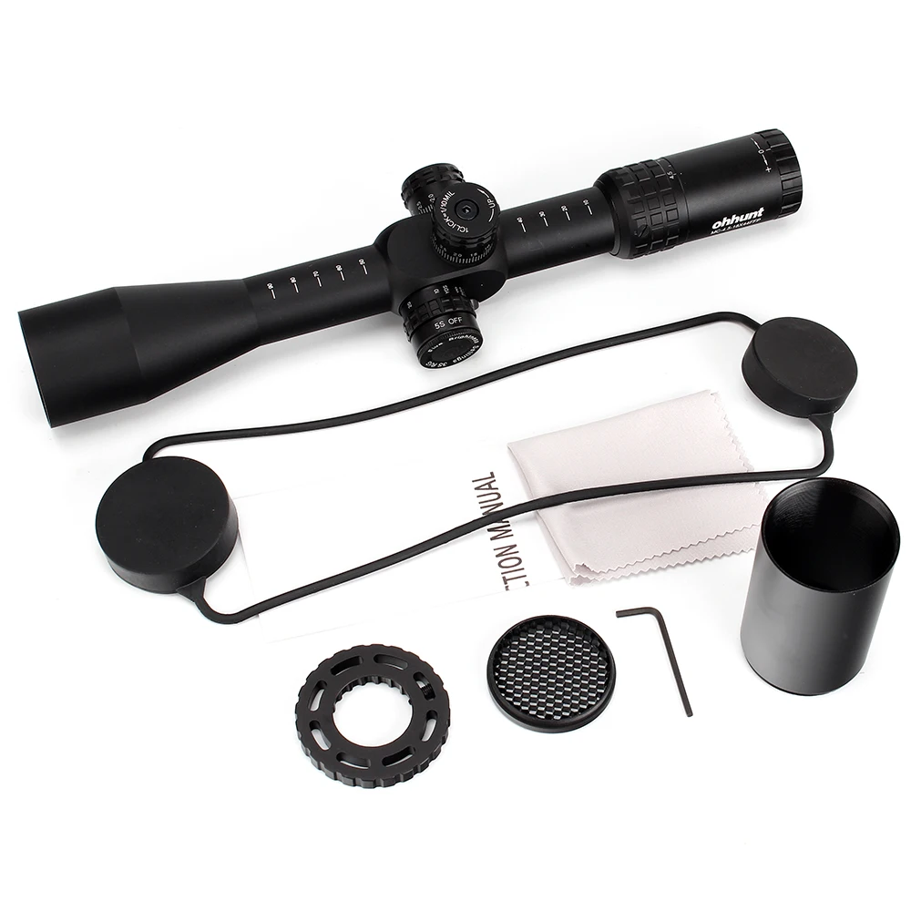 Ohhunt MC Z 4 5 18X44 FFP оптический прицел стекло травление сетка охотничий башмаки замок