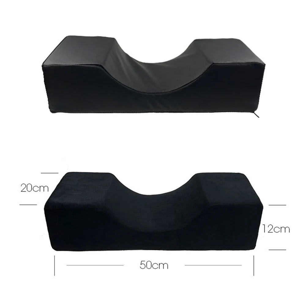 Grafting eyelashes special pillows leather and flannel Pillow Eyelash Make Up Extension Curve Salon Use Neck | Красота и здоровье