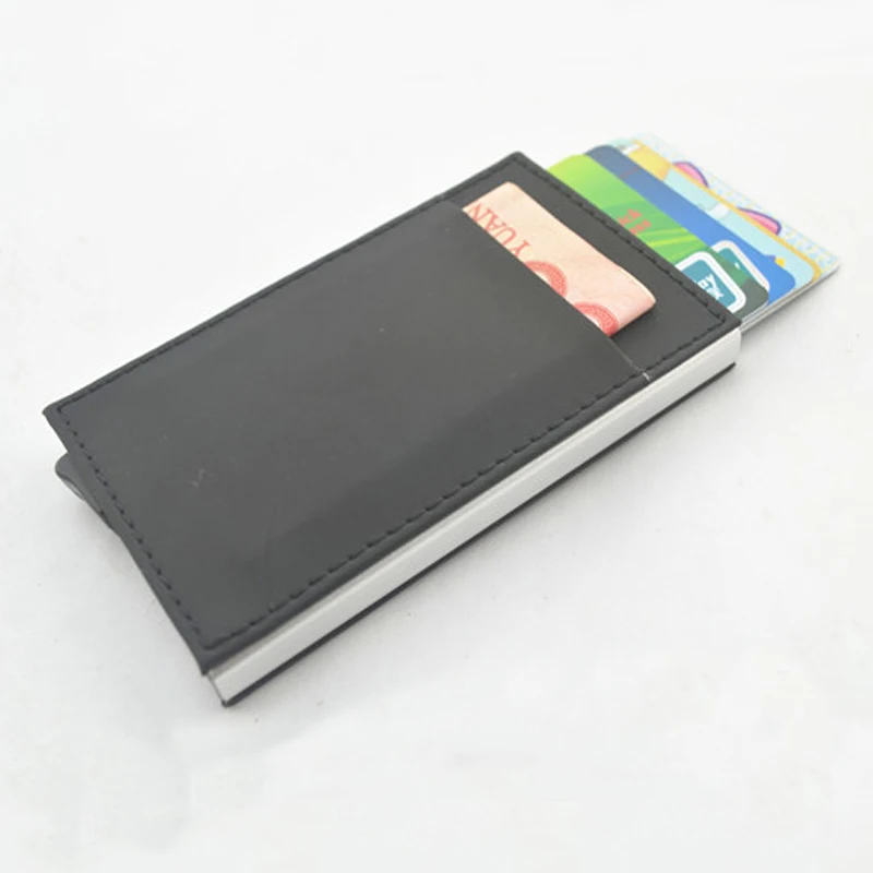 Новый порте carte PU Тонкий Топ бренд Бизнес ID кредитный держатель для карт кошельки