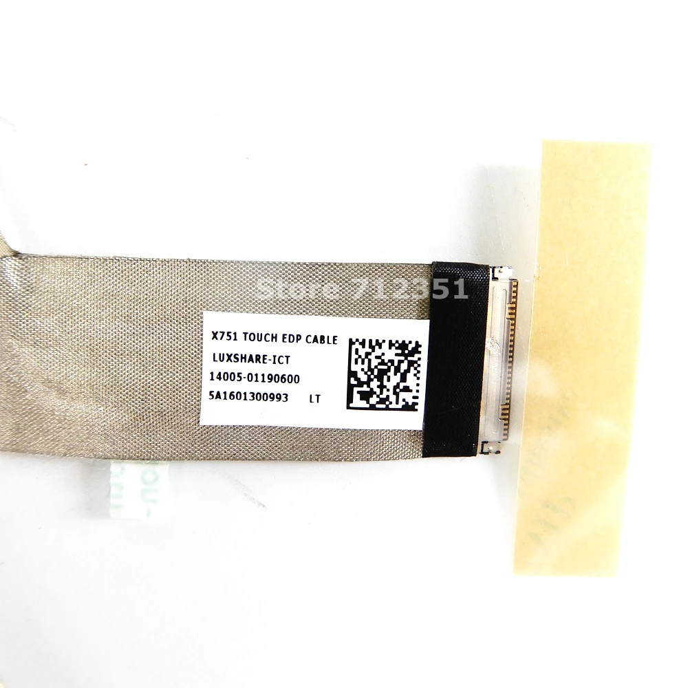 X751 сенсорный LVDS EDP кабель 14005 01190300 011906000 для ASUS X751L X751LD LJ LN X751MA экранный