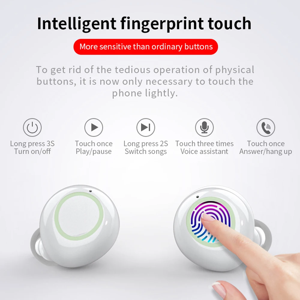 S10 TWS Bluetooth 5 0 наушники 3D беспроводная гарнитура стерео Спортивная