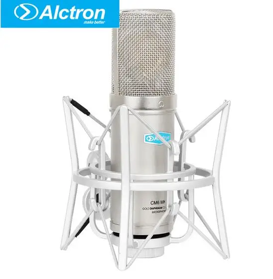 Оригинальный профессиональный конденсаторный проводной микрофон Alctron CM6MKII для