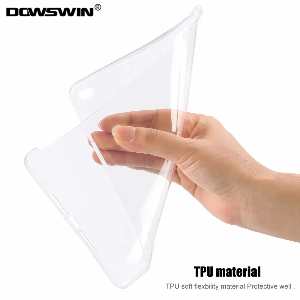 Чехол DOWSWIN для iPad Air 2 мягкая задняя крышка из ТПУ чехол планшета прозрачный работа