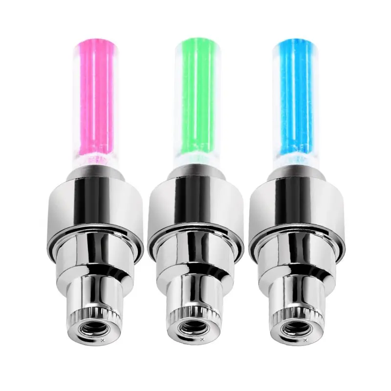 3 цвета велосипед автомобиль колесо шина колпачок спицы неоновая Вспышка