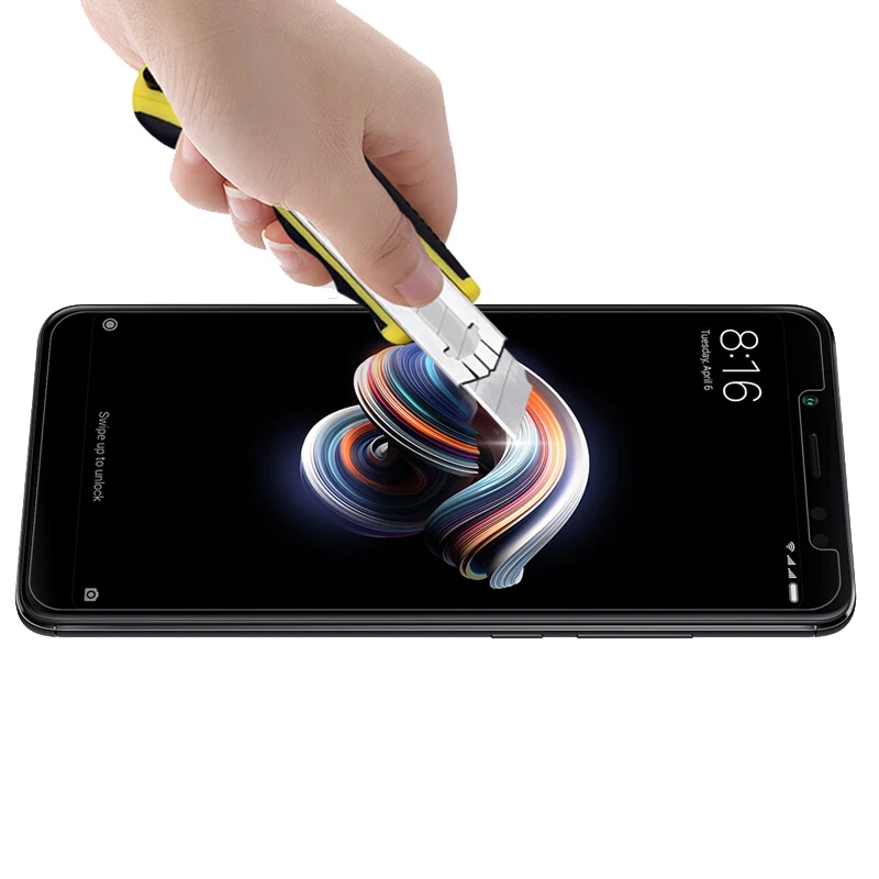 CCDZ 2 шт. с уровнем твердости 9 H прозрачный закаленное Стекло для Xiaomi Redmi Note 5 Pro