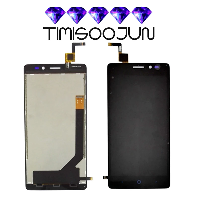 10 шт./лот ЖК дисплей Дисплей + Сенсорный экран планшета Ассамблеи Замена для zte