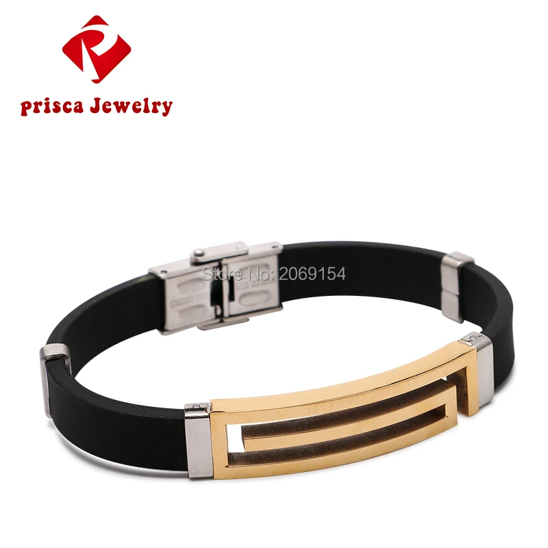 Новинка очаровательные модные ювелирные изделия мужские браслеты из титановой