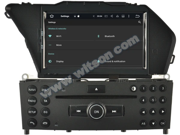 DE со! WITSON Android 9,0 ips экран для BENZ GLK X204 GLK 300 GLK 350 автомобильный DVD 4+ 32GB FLASH 8 Octa Core+ DVR/wifi+ DSP+ DAB