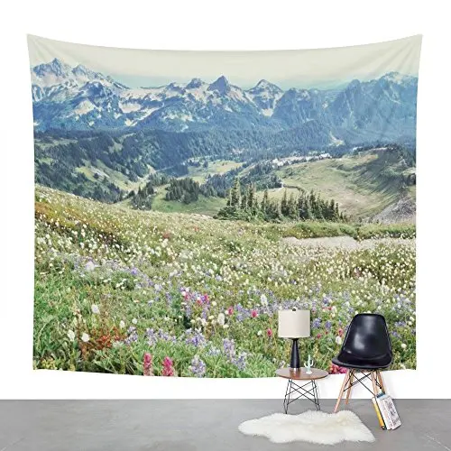 Wildflower Meadow Wall Tapestry Large | Дом и сад