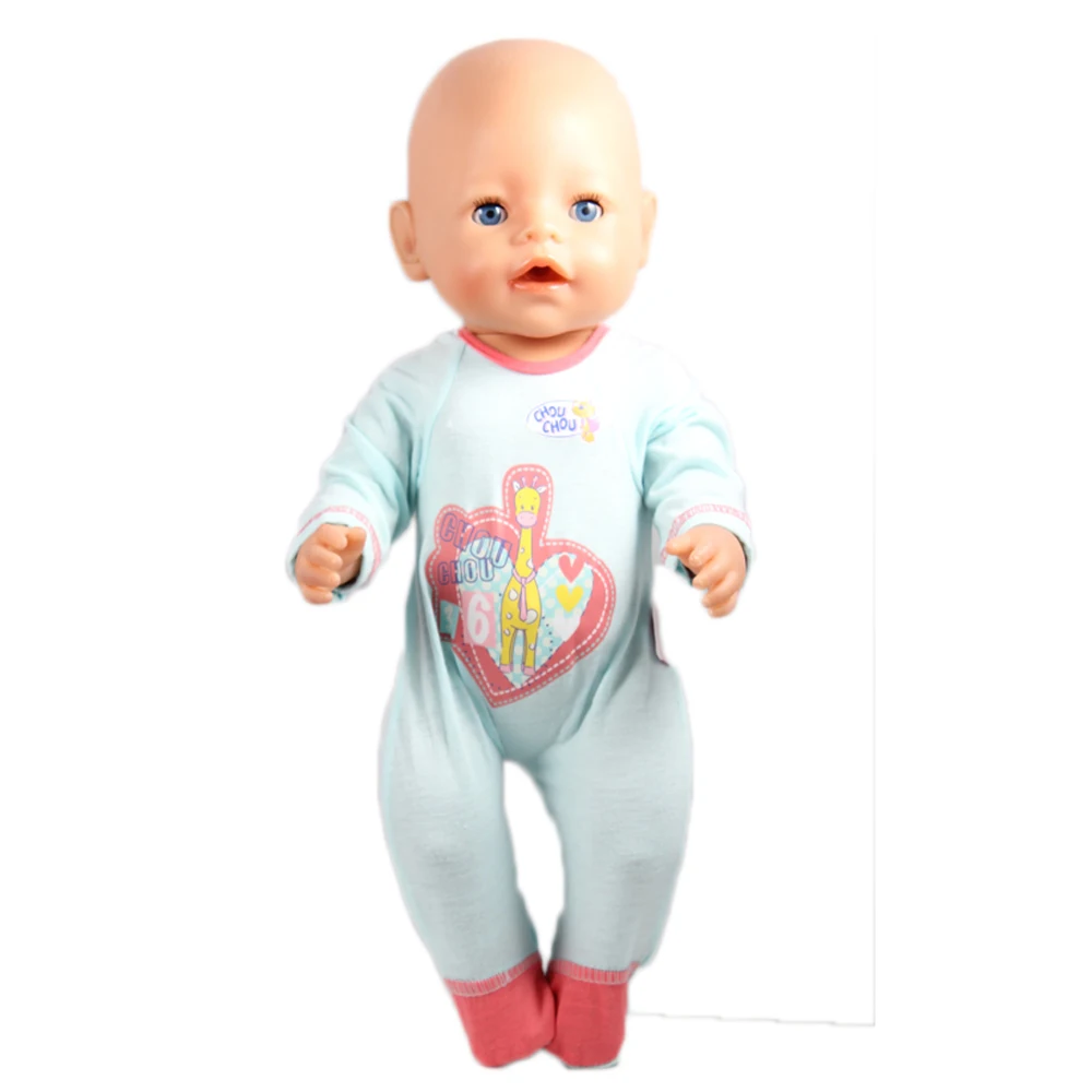Промо Материалы Новейших Дизайн 43 см Baby Born Zapf Кукла синий длинные Рукава