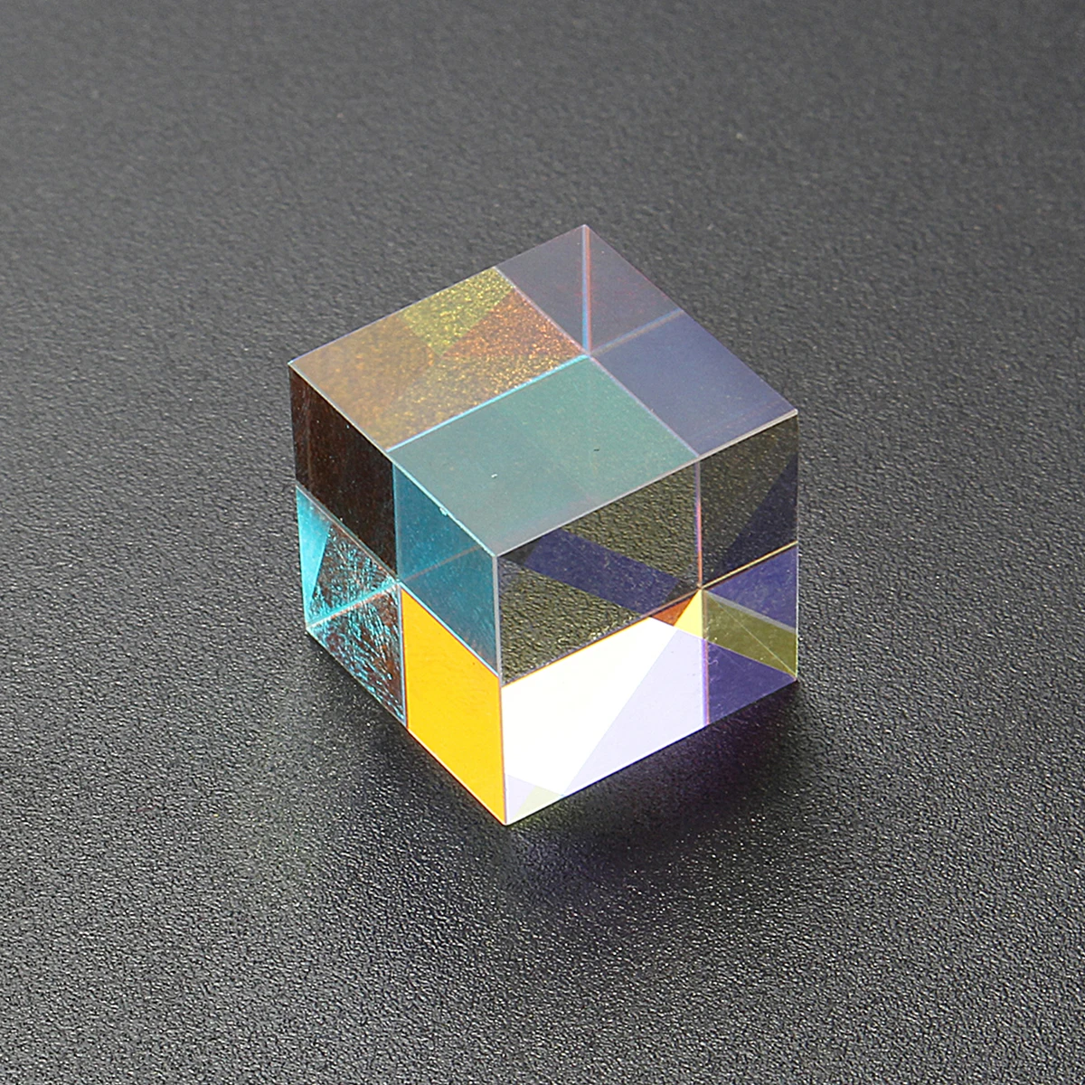25 мм K9 Призма лазерный луч комбинированный кубическая Призма RGB Combiner сплиттер стеклянный Декор квадратный куб RGB Обучающие инструменты украшения