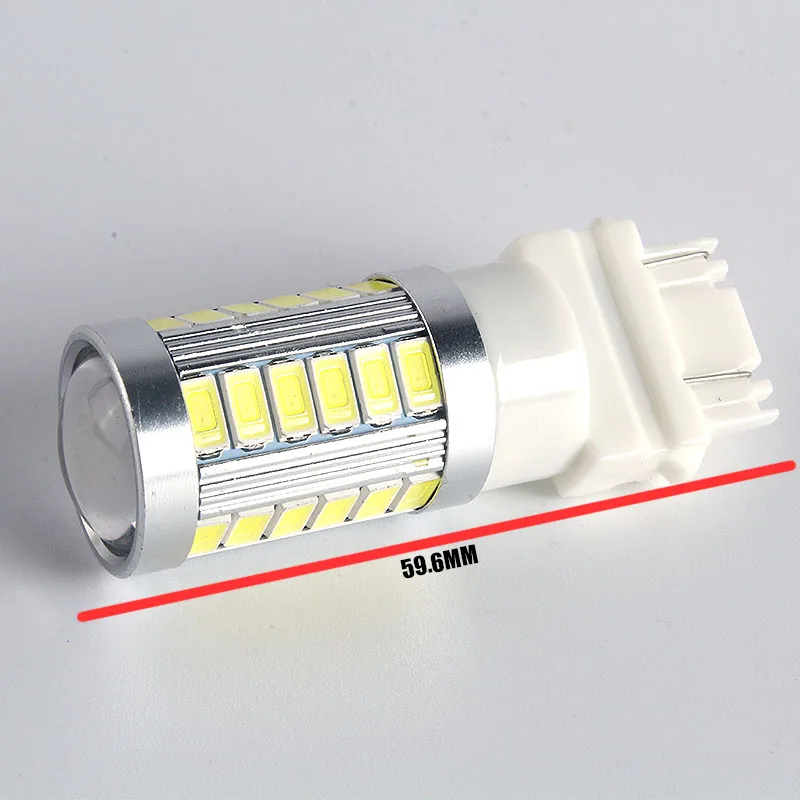 2pcs car 3157 P27/7 W 33 smd 5630 5730 LED Luzes de Freio do motor daytime running luz Turn Signal 3156 3057 3456 3757 | Автомобили и