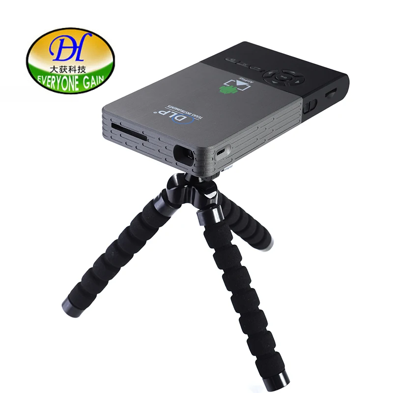 Everyone Gain A16 Mini Projetor HD Videoprojecteur Wifi Светодиодный источник питания проектор Android Smart