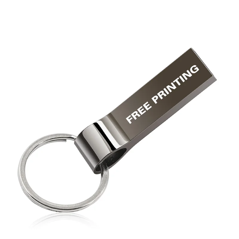 Металлический USB флеш-накопитель с логотипом на заказ 4 ГБ 8 16 32 64 USB-накопитель