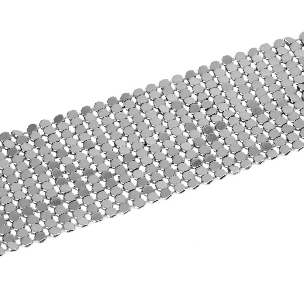 Новейшее колье-чокер женское серебряное Золотое черное блестящее металлическое