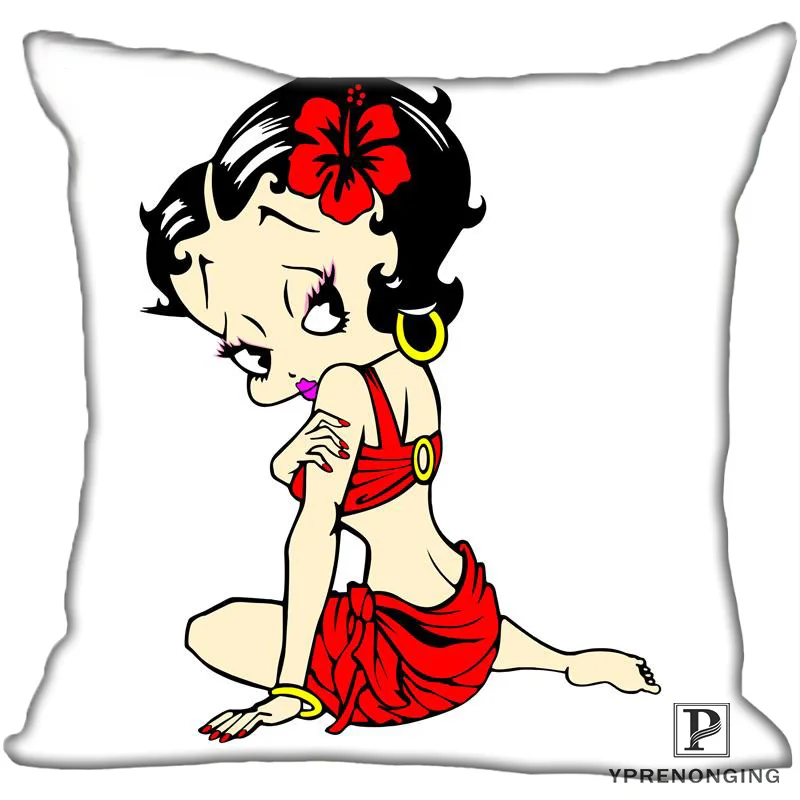 Best Custom Betty Boop (1) Наволочка на подушку спальня домашний квадратный наволочка