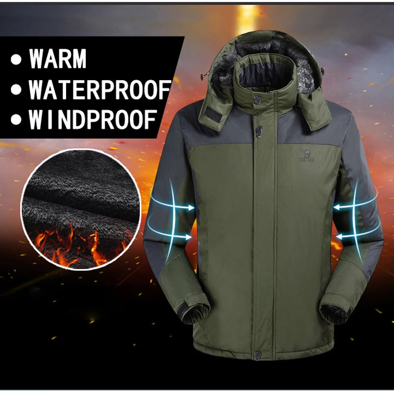 Новая женская и мужская зимняя куртка пуховик для кемпинга походов Мужская
