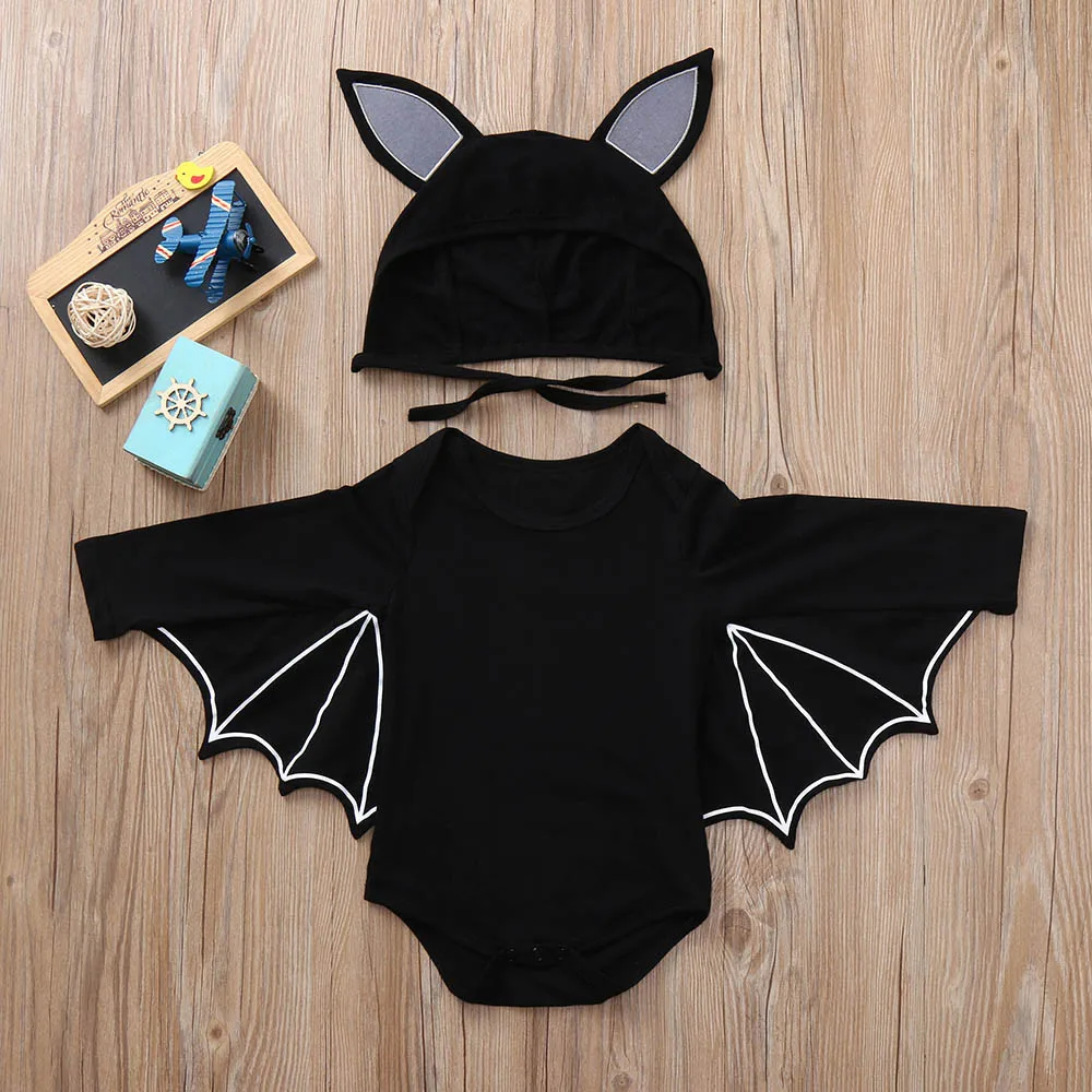 Kids Set Toddler Newborn Baby Boys Girls Casual Party Photoshoop Halloween Cosplay Costume Romper Hat Outfits | Детская одежда и
