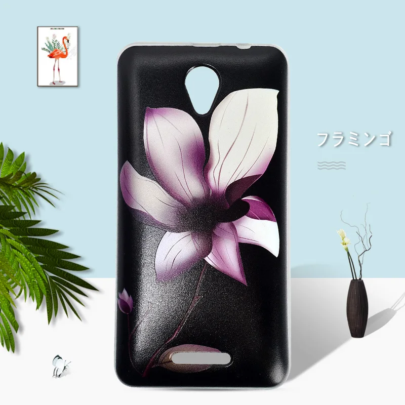 Чехол для Prestigio Wize G3 крышка силиконовый чехол PSP3510 Duo сумки росписью цветок милые